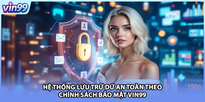 Hệ thống lưu trữ dữ an toàn theo chính sách bảo mật VIN99.