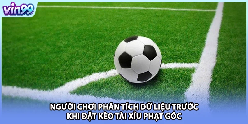 Người chơi phân tích dữ liệu trước khi đặt kèo tài xỉu phạt góc